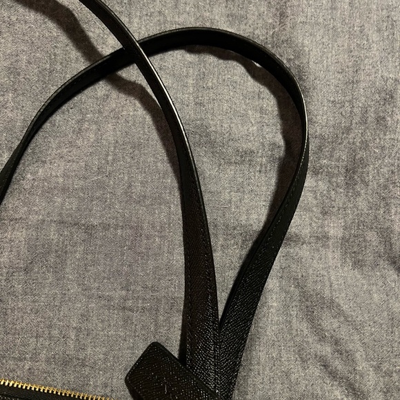 Coach large handbag. Sophisticated black pebble leather shoulder bag must have!! - Picture 11 of 12